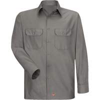 Chemise &agrave; manches longues en tissu ind&eacute;chirable, Hommes, 3T-Grand, Gris Les Fournitures Industrielles Méga