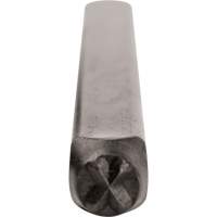 Individual Standard General Purpose Steel Hand Stamp Pieces, X, 1/2" Les Fournitures Industrielles Méga