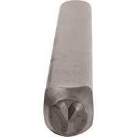 Individual Standard General Purpose Steel Hand Stamp Pieces, Y, 1/2" Les Fournitures Industrielles Méga