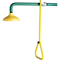 Douche d'urgence suspendue Lifesaver, Montage mural Les Fournitures Industrielles Méga