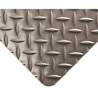 Tapis no 385, Couloir, 2' x 75' x 3/16", Gris Les Fournitures Industrielles Méga
