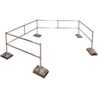 RoofGuard Classic System - Packaged Kits, Aluminum, 72" W x 216" L x 42" H Les Fournitures Industrielles Méga
