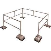 RoofGuard Classic System - Packaged Kits, Aluminum, 72" W x 216" L x 42" H Les Fournitures Industrielles Méga