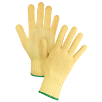 Gants tricot&eacute;s sans couture, Taille Moyen/8, Calibre 7, Enveloppe en Kevlar, ASTM ANSI niveau A2/EN 388 niveau 3 Les Fournitures Industrielles Méga