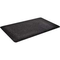 WD Foodmaster Anti-Microbial Mats, Smooth, 2' x 3' x 9/16", Black, Vinyl Foam Les Fournitures Industrielles Méga