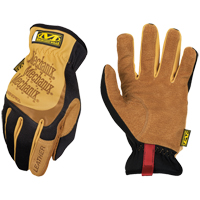 Gants Fastfit, Petit, Paume en Cuir fleur, Poignet &eacute;lastique Les Fournitures Industrielles Méga