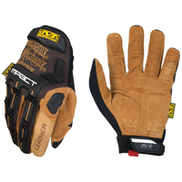 Gants M-Pact, Petit, Paume en Cuir fleur, Poignet Boucle et crochet Les Fournitures Industrielles Méga
