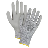 Gants &eacute;lastiques sans coutures r&eacute;sistants &agrave; la coupe, Taille Petit/7, Calibre 13, Rev&ecirc;tement Mousse de nitrile, Enveloppe en PEHP, ANSI/ISEA 105 niveau 2/EN 388 niveau 3 Les Fournitures Industrielles Méga