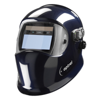 E684 Welding Helmets, 4.25" L x 2" W View Area, 4/5 - 13 Shade Range, Blue Les Fournitures Industrielles Méga