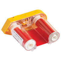 Rubans pour BMP61, Polyester, Rouge, Largeur de 2" Les Fournitures Industrielles Méga