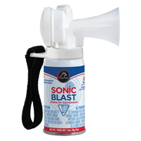 Mini avertisseur sonore Sonic Blast avec sangle &agrave; boucles et crochets Les Fournitures Industrielles Méga