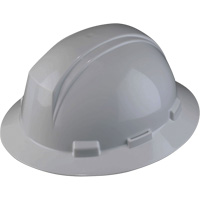 North&reg; Kilimanjaro Full Brim Hardhat, Meets CSA Type 2, Ratchet Suspension, Non-Vented Les Fournitures Industrielles Méga