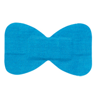 Bandes adh&eacute;sives bleues Dynamic, Bout de doigt, 3", Tissu d&eacute;tectable, St&eacute;rile Les Fournitures Industrielles Méga