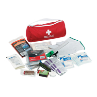 Trousse de premiers soins pour auto Dynamic, Dispositif m&eacute;dical Classe 1, Sac en nylon Les Fournitures Industrielles Méga
