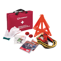 Trousse de premiers soins pour dangers extr&ecirc;mes de la route Dynamic, Dispositif m&eacute;dical Classe 1, Sac en nylon Les Fournitures Industrielles Méga