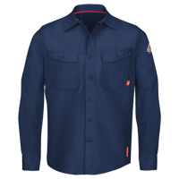 Chemises de travail IQ Endurance pour hommes, Petit, Bleu marin Les Fournitures Industrielles Méga