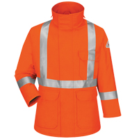 Parkas de luxe Excel FR Comfortouch, Petit, Orange Les Fournitures Industrielles Méga