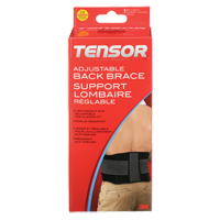 Tensor Adjustable Back Brace, Elastic, One Size Les Fournitures Industrielles Méga