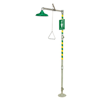 Floor Mount Drench Shower, Pedestal Les Fournitures Industrielles Méga