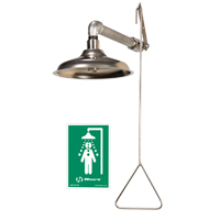 Drench Shower, Wall-Mount Les Fournitures Industrielles Méga