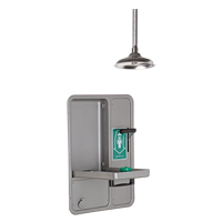 Eye/Face Wash and Shower, Ceiling-Mount Les Fournitures Industrielles Méga