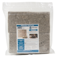 Tampons Husky Spilltration, Huile seulement, 16" x 16", 17,2 gal. d'absorption Les Fournitures Industrielles Méga