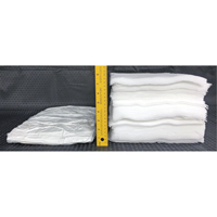 Chiffons pour l'huile Spilltration, Huile seulement, 16" x 10", 29 gal. d'absorption Les Fournitures Industrielles Méga