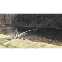 SpillBoa Bale, Oil Only, 25' L x 5" W, 28 gal. Absorbancy, 4 /Pack Les Fournitures Industrielles Méga
