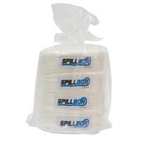 SpillBoa Bale, Oil Only, 25' L x 5" W, 28 gal. Absorbancy, 4 /Pack Les Fournitures Industrielles Méga