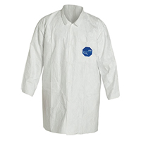 Lab Coat, Tyvek&reg; 400, White, 6X-Large Les Fournitures Industrielles Méga