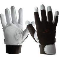 Gants IMPACTO AIRGEL, Taille Grand, Paume Cuir perl&eacute; Les Fournitures Industrielles Méga