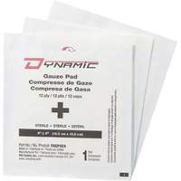 Dynamic Gauze, Pad, 4" L x 4" W, Sterile, Medical Device Class 1 Les Fournitures Industrielles Méga