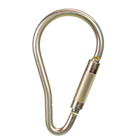 Carabiner, Steel, 5000 lbs Capacity Les Fournitures Industrielles Méga