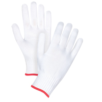 Gants tricot&eacute;s sans couture, Polyester, Calibre 10, Petit Les Fournitures Industrielles Méga