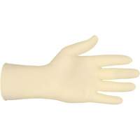 Industrial Grade Gloves, Small, Latex, 5-mil, Powder-Free, White Les Fournitures Industrielles Méga
