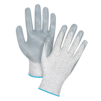 Gants haute performance r&eacute;sistants &agrave; la coupe, Taille T-Grand/10, Calibre 13, Rev&ecirc;tement Nitrile, Enveloppe en PEHP, ANSI/ISEA 105 niveau 4/EN 388 niveau 5 Les Fournitures Industrielles Méga