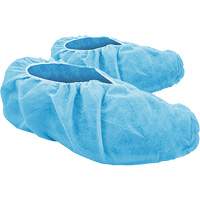 CoverMe Disposable Shoe Covers, Large, Polypropylene, Blue Les Fournitures Industrielles Méga