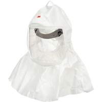 Cagoule Versaflo avec coiffe int&eacute;gr&eacute;e, Grand/Moyen, Coiffe souple, Bavette Simple Les Fournitures Industrielles Méga