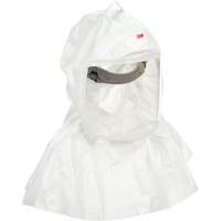Cagoule Versaflo avec coiffe int&eacute;gr&eacute;e, Grand/Moyen, Coiffe souple, Bavette Simple Les Fournitures Industrielles Méga