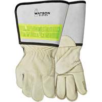 Circuit Breaker Linesman Welding Gloves, Grain Cowhide, Size Medium Les Fournitures Industrielles Méga