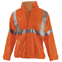 J162 310DH Manteau ignifuge Utili-Gard, 3T-Grand, Orange haute visibilit&eacute; Les Fournitures Industrielles Méga