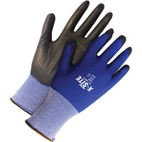 Gants synth&eacute;tiques enduits, 7, R&ecirc;vetement Polyur&eacute;thane, Calibre 13, Enveloppe en Nylon Les Fournitures Industrielles Méga