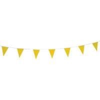 Pennant String, 60' L, Yellow Les Fournitures Industrielles Méga