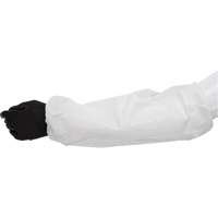 Sleeves, 18" long, Microporous, White Les Fournitures Industrielles Méga