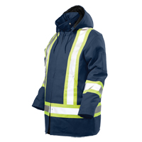 Parka de s&eacute;curit&eacute;, Bleu marine, Grand Les Fournitures Industrielles Méga
