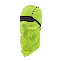 N-Ferno&reg; 6823 Wind-Proof Hinged Balaclava, Fleece, High-Visibility Lime Green Les Fournitures Industrielles Méga