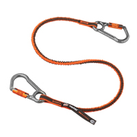Longe porte-outils verrouillable Squids 3118F(x), Tendeur, Mousqueton double Les Fournitures Industrielles Méga