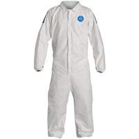 Coveralls, Medium, White, Tyvek&reg; 400 D Les Fournitures Industrielles Méga