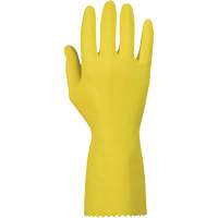 ChemStop Gloves, Size Small/7, 12" L, Latex, Flock-Lined Inner Lining, 12-mil Les Fournitures Industrielles Méga
