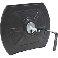 Roundtangular Convex Mirror with Bracket, 12" H x 18" W, Indoor/Outdoor Les Fournitures Industrielles Méga